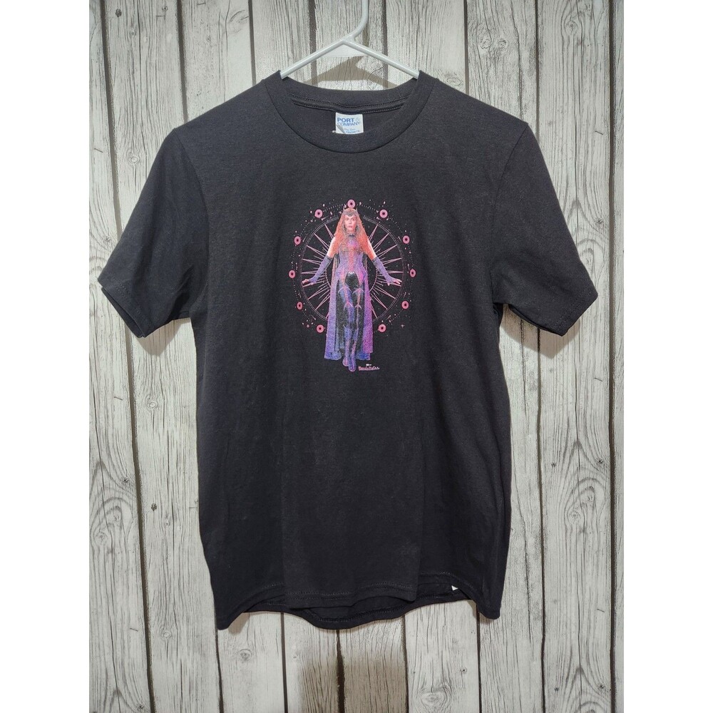 Marvel Wandavision Scarlet Witch T-Shirt Juniors Large Geometric Magic Superhero
